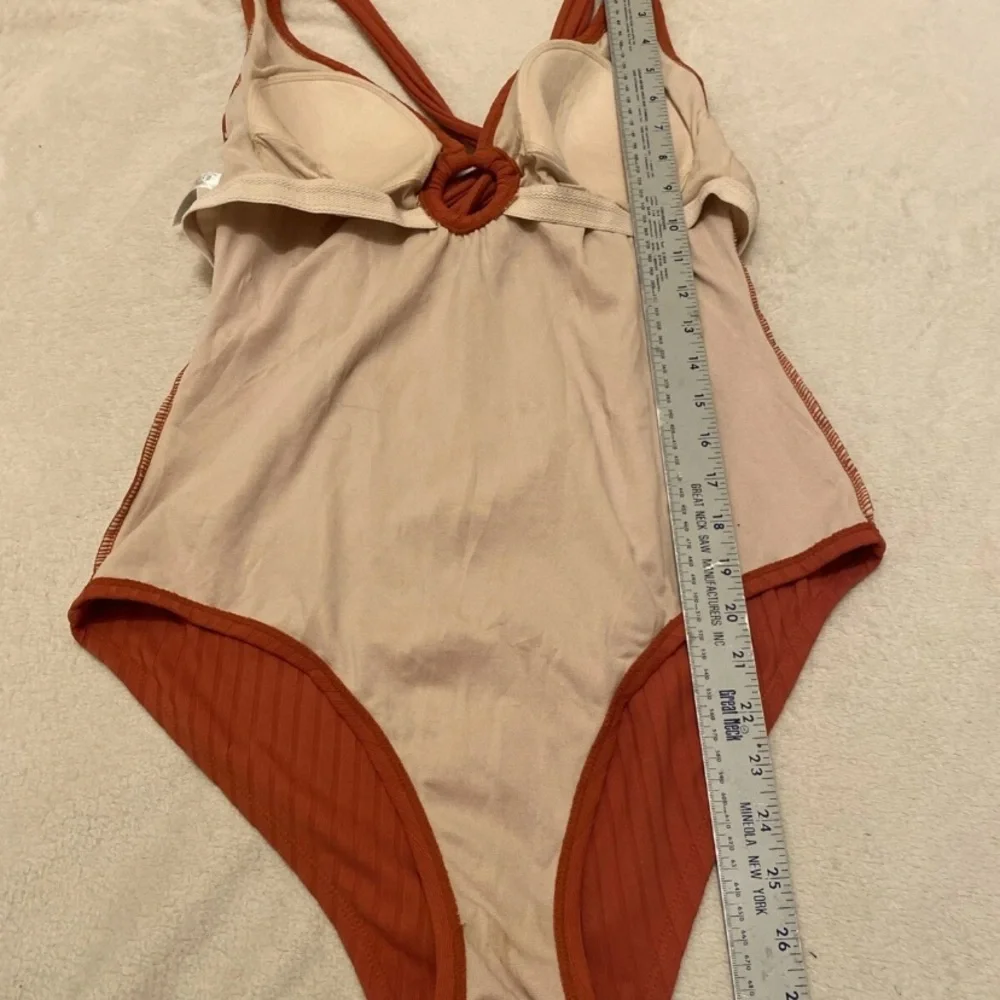 Kona Sol Pumpkin Spice One Piece Swimsuit